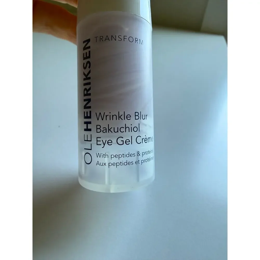 $52 New OLEHENRIKSEN Wrinkle Blur Bakuchiol Eye Gel Crème 18ml Full Size